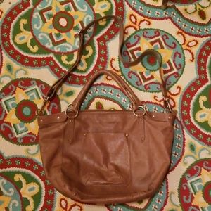 Oversized Leather Handbag